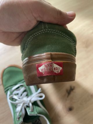 Vans Old Skool Talla 39 Verde Goma