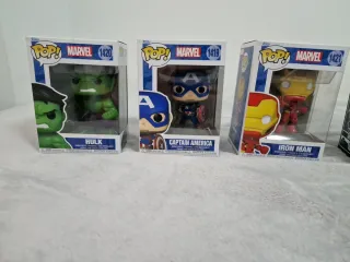 Lote Funko Pop Superhéroes Marvel DC