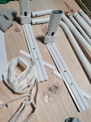 INTERBABY Barrera de cama 150 x 65 cm Abatible