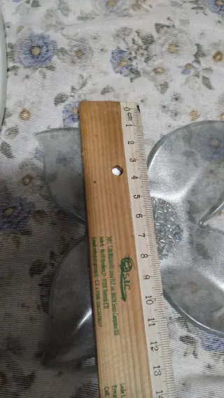 Coppia posacenere in vetro