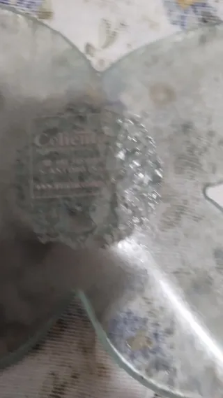 Coppia posacenere in vetro