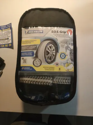 Cadenas de Nieve Tela Michelin. Talla 7.