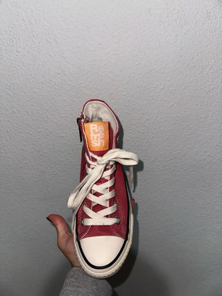 Zapatillas Refresh rojas y blancas