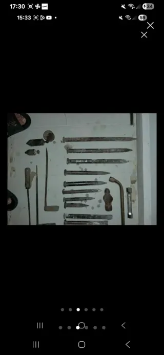 Lote de herramientas antiguas