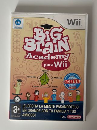 Juego Wii Big Brain Academy