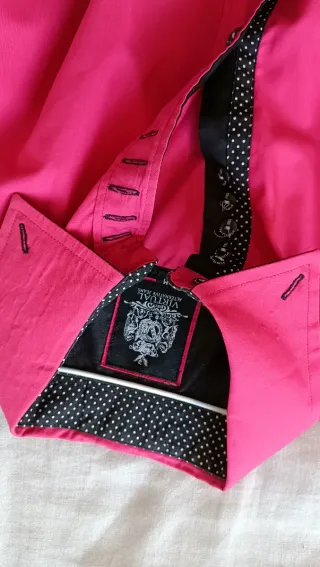 Camisa rosa de hombre