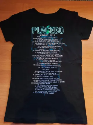 Camiseta Placebo Verano 2010