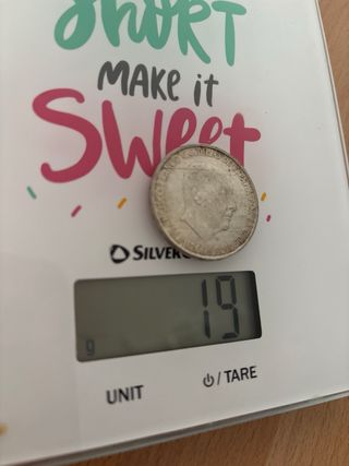 Moneda 100 Pesetas 1966 plata