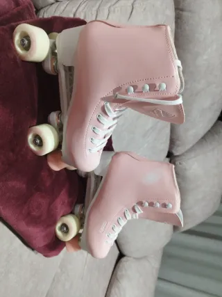 Patines Decathlon Rosas Talla 37-38 perfectos