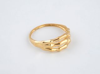 anillo oro 18k t. 19 (18,79 mm)