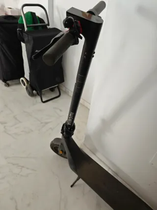 Patinete eléctrico negro