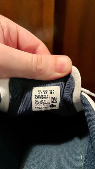 Zapatillas Lacoste Blancas y Verdes