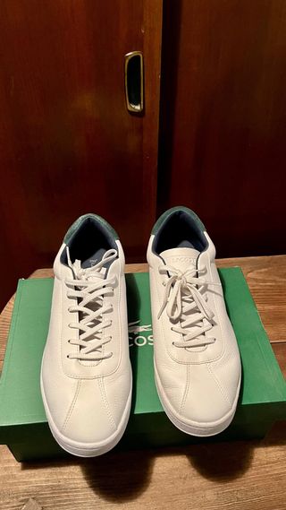 Zapatillas Lacoste Blancas y Verdes
