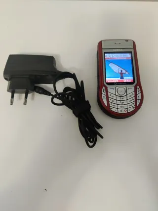 Nokia 6630 Rojo/Negro Libre