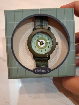 Orologio sportivo per bambini ticlock verde