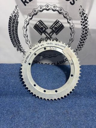 Bultaco Tralla matralla 102 Plato Corona54 dientes