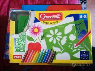 Focus Junior Quiz + Stencil Quercetti