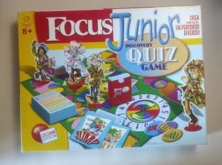 Focus Junior Quiz + Stencil Quercetti