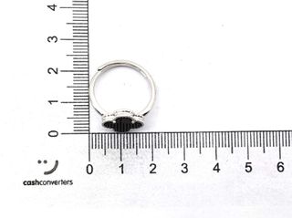 anillo plata 925mm con piedra con malaquita,nacar,onix t. 16 (17,84 mm)