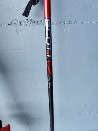 Esquís Atomic Jr Race 6 + bastones