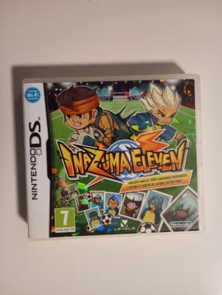 Inazuma Eleven Nintendo DS CARATULA, sin juego.