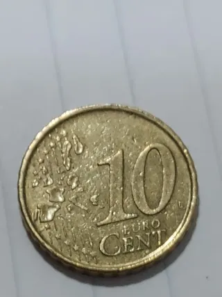 Moneda 10 Céntimos Euro Cervantes 1999