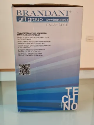 Frullatore Smootheer Brandani con borraccia