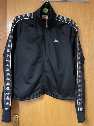 Chaqueta Kappa Negra Talla S