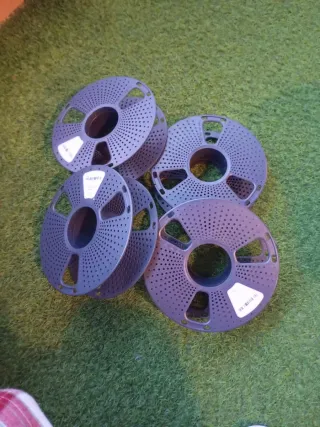 4 Bobinas filamento vacías para impresora 3D
