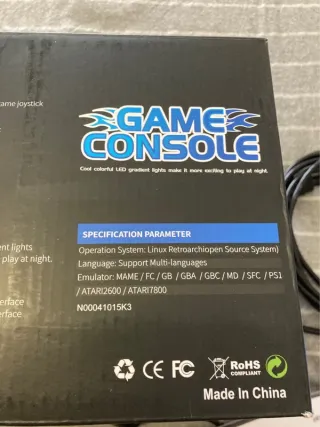 Consola de Juegos TV con 2 Mandos