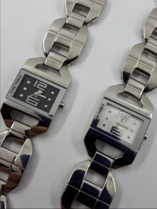 Orologio Time Force Donna Nero/Argento