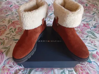 Botines Tommy Hilfiger Marrones Talla 38
