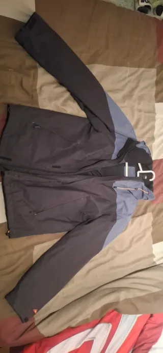 Anorak John Smith Talla L Negro/Gris