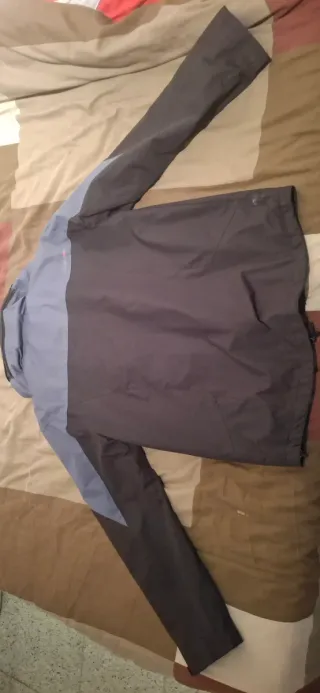 Anorak John Smith Talla L Negro/Gris