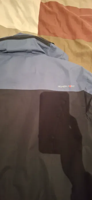 Anorak John Smith Talla L Negro/Gris