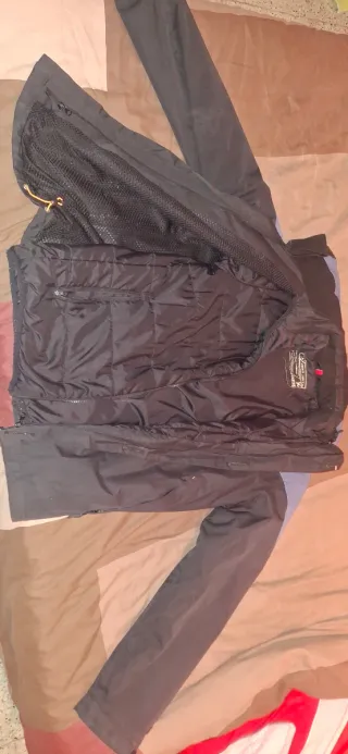 Anorak John Smith Talla L Negro/Gris