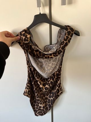 Body stampa leopardata