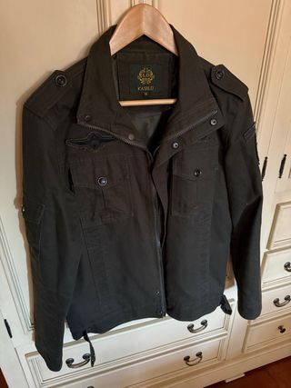 Chaqueta KASILD verde militar Talla M