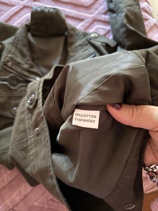 Chaqueta KASILD verde militar Talla M