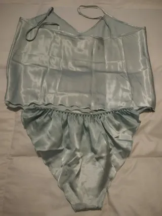 Conjunto Lencería Azul Talla Única