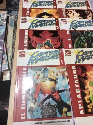 Capitan Marvel.Tomos prestige del 1 al 6