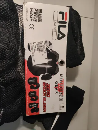 Protecciones Fila Patines Rodillas Codos Muñecas