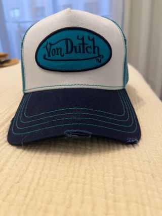 Gorra Von Dutch Azul y Blanca