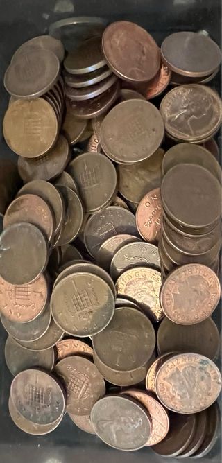 500g Monedas de Inglaterra
