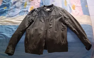 Chaqueta de cuero Springfield Talla M