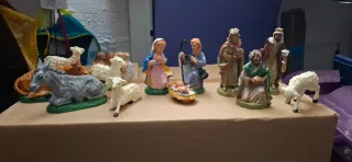 Presepe completo con figure