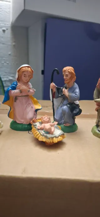 Presepe completo con figure