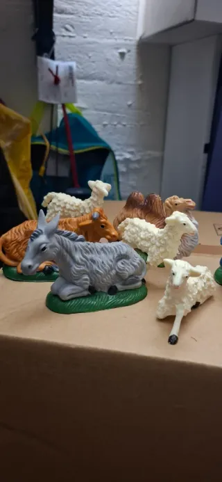 Presepe completo con figure