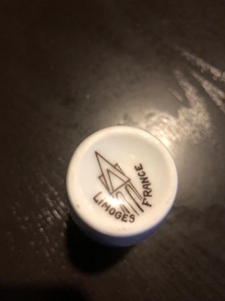 Set 3 soprammobili in ceramica di Limoges