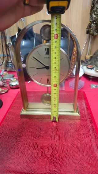 Reloj de mesa Seiko Quartz Vintage